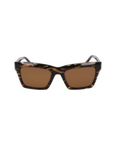Donna Karan DO515S Sunglasses 233 Brown Horn 53mm