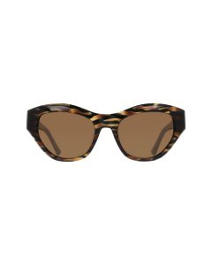 Donna Karan DO517S Sunglasses 233 Crystal Brown Horn 54mm
