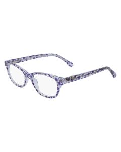 Draper James DJ1001 Eyeglasses 505 Plum Floral 48mm
