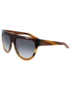 Dragon DR-DUSK-LL-259 Sunglasses DK BRN HORN GRAD 58mm