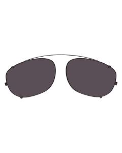 Flexon 600 CLIP-ON Eyeglasses 033 Gunmetal 52mm