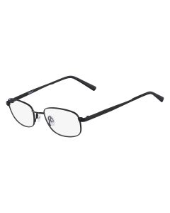 Flexon Clark 600 Eyeglasses 001 Black Chrome 50mm