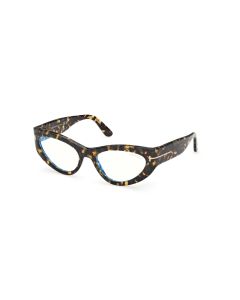TOM FORD FT6134-B Eyeglasses 052 - DARK HAVANA 55mm