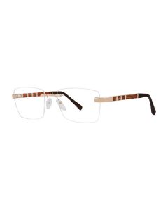 Goliath XXIII Eyeglasses Brown 59mm Rectangle
