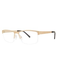 Goliath XXVIII Eyeglasses Gold 58mm Rectangle