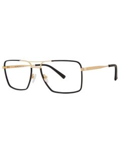 Goliath XXX Eyeglasses Gold nanmm Rectangle
