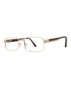 Goliath XXXIV Eyeglasses Gold 57mm Rectangle