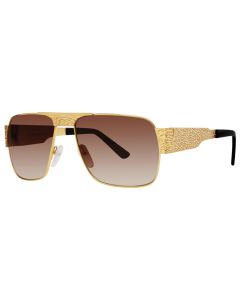 Goliath XXXV Sunglasses Gold 60mm Square