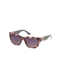 GUESS GU00105 Sunglasses 55B - COLOURED HAVANA / SHINY GREY 56mm