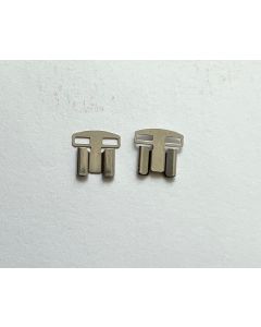 Ic! Berlin Anchor Clip for Eyeglasses Sunglasses Replacement Part Silver SMALL