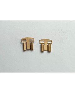 Ic! Berlin Anchor Clip for Eyeglasses Sunglasses Replacement Part Gold SMALL