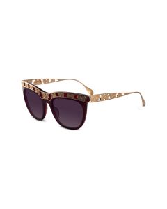 Sama CARA Wine w/18K Plating Sunglasses 56mm