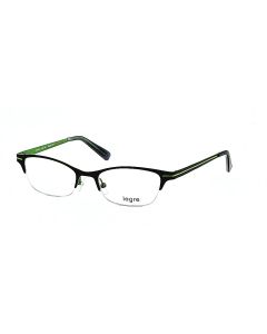 LEGRE LE5057 Eyeglasses 1187 Black/Lime Green 48mm