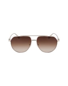 Longchamp LO174S Sunglasses 727 Gold/Gradient Brown 57mm