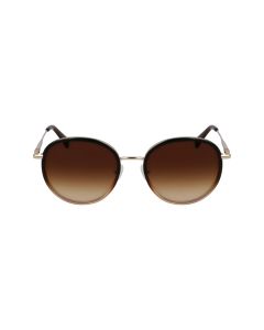Longchamp LO176S Sunglasses 727 Gold/Gradient Brown 52mm