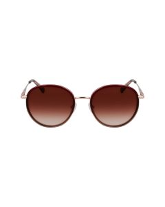 Longchamp LO176S Sunglasses 772 Rose Gold/Gradient Burgundy 52mm