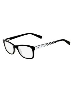 Nike Nike 5509 Eyeglasses 010 Black/White Black 48mm