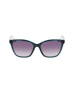 Nine West NW659S Sunglasses 340 Crystal Emerald 56mm