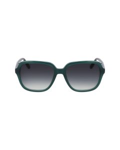 Nine West NW663S Sunglasses 340 Emerald Milky 56mm