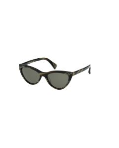 RAG & BONE RB00018 Sunglasses 01E - SHINY BLACK / SHINY BLACK 54mm