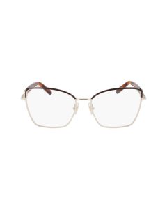 Ferragamo SF2223N Eyeglasses 726 Gold/Brown 54mm