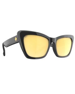 Spy SURF CAT Sunglasses Black Happy Bronze with Gold Mirror