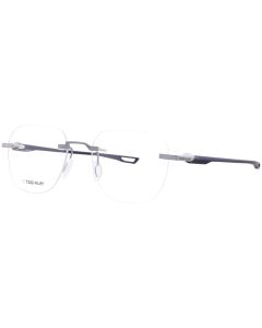Tag Heuer Mini-Vingt-Sept TH50027U Eyeglasses Matte Silver/Grey/Black-017 53mm