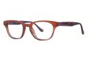 Kensie (Closeout) Contrast Eyeglasses Coral 46mm