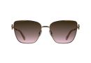 Kendra Scott KE105S Sunglasses 740 Amber Gold 57mm